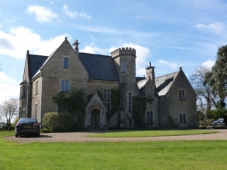 Stately home in the country