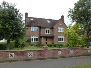 Detached house with garden